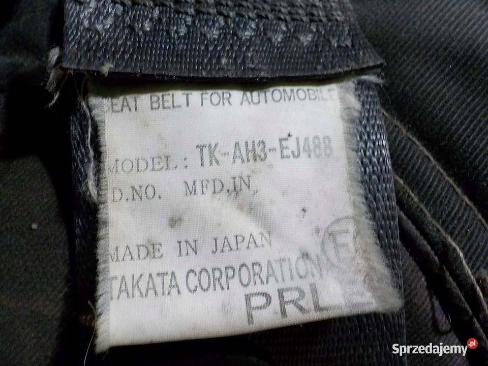 ACCORD VIII 08r pas bezpieczenstwa prawy przod Suków sprzedam