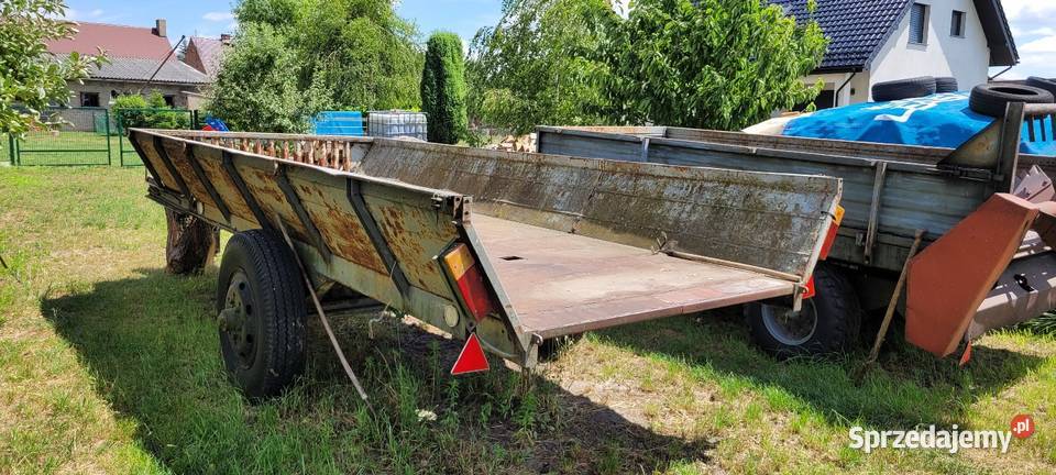 Przyczepa rolnicza laweta Kępno sprzedam