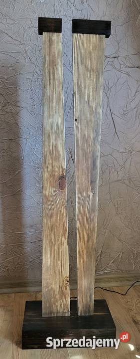 LAMPA PODŁOGOWA LED LITE DREWNO Zator