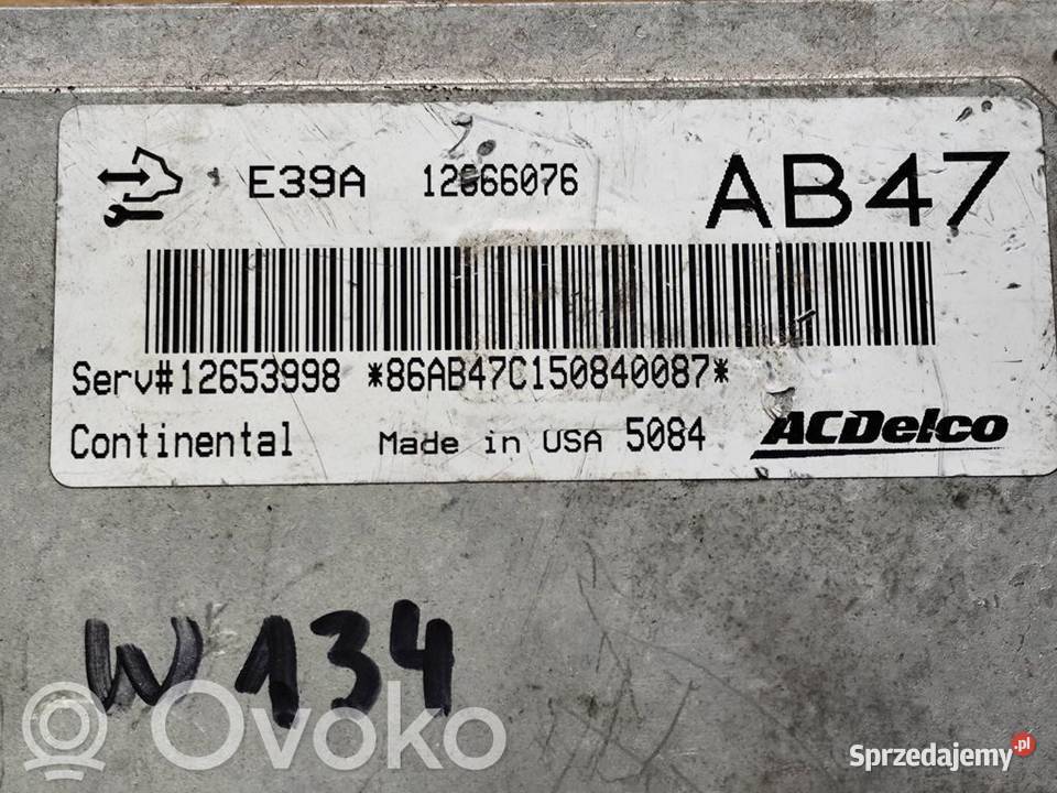 Komputer Sterownik ECU silnika