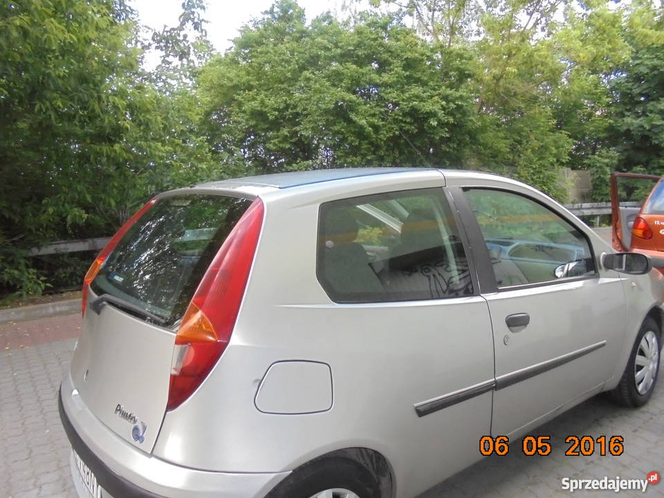 PUNTO 2 KLIMATYZACJA SPRAWNA WSPOMAGANIE city srebrny Bydgoszcz