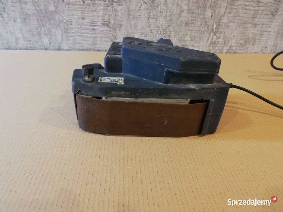 Ręczna szlifierka taśmowa 800W 75x533mm łódzkie