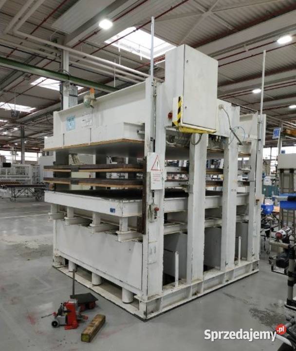 prasa hydrauliczna 3000mmx2100mm do fornirowania