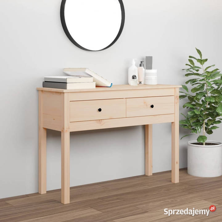 Stolik konsolowy 100x35x75 lite drewno sosnowe Meble Warszawa sprzedam