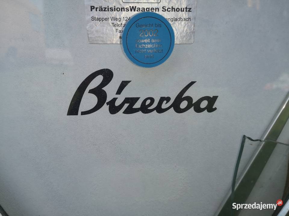 Aluminiowa Waga BIZERBA vintage Aleksandrów Łódzki