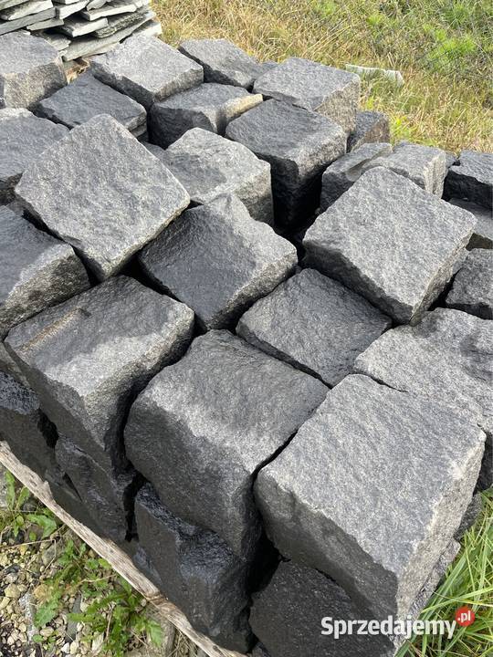 KOSTKA GRANITOWA 1517 Czarny Granit Szwed 15x17 Warszawa