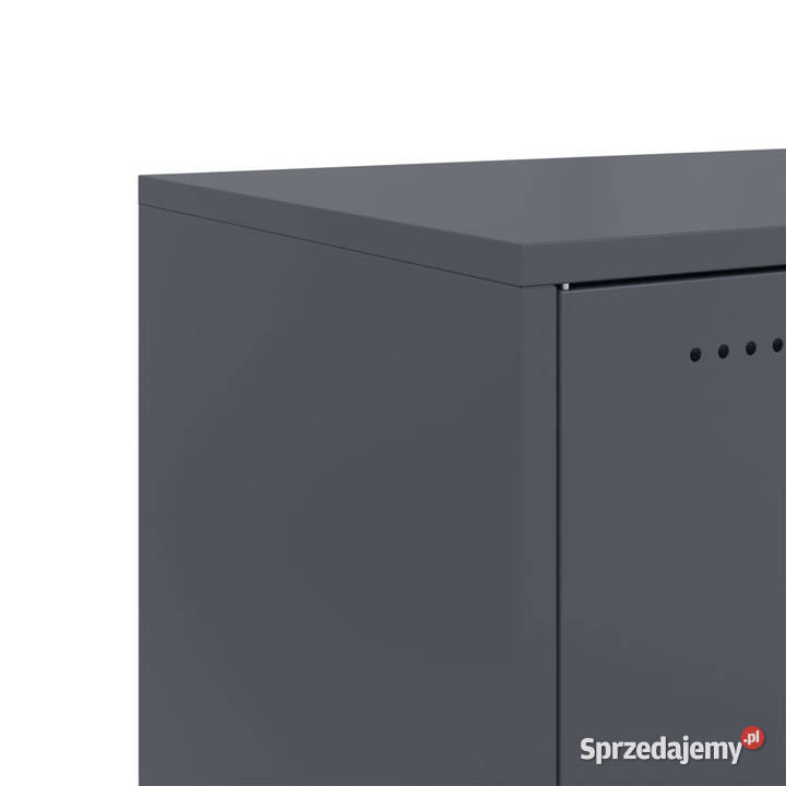 Szafka RTV antracytowa 68x39x435 stal WM846670 Warszawa