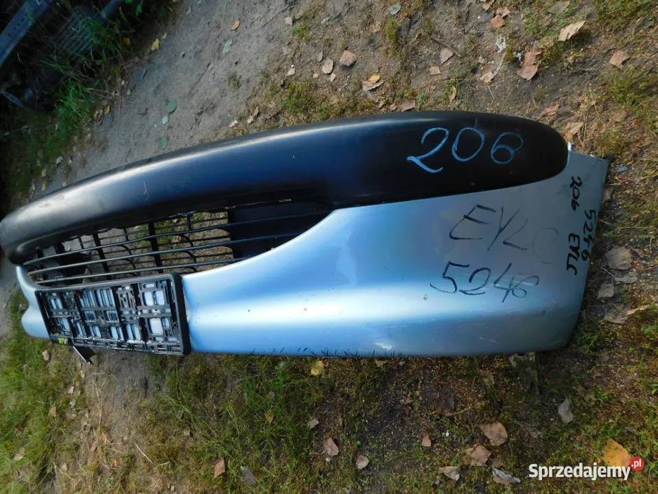 peugeot 206 zderzak kolor EYLC 5246 WYSYŁKA Żory