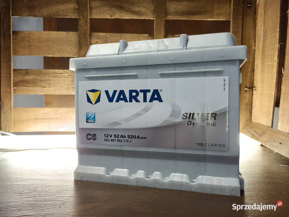 Akumulator VARTA Silver C6 52Ah 520A Specpart Układ elektryczny Mielno