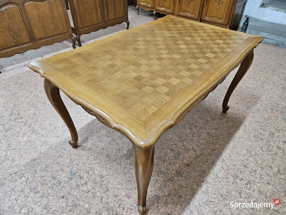 Ładny rozkładany stół ludwikowski Francja Stoły Nowy Sącz