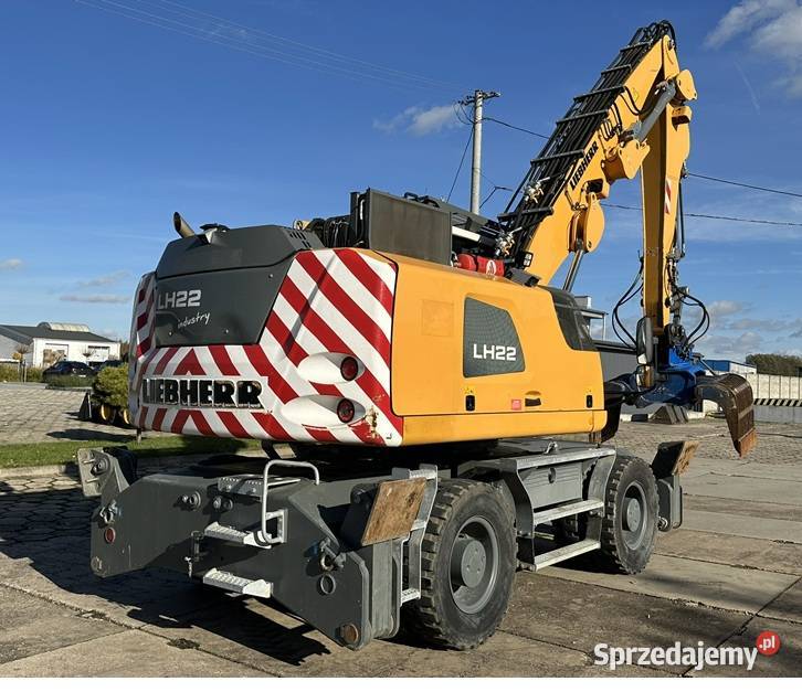 KOPARKA PRZEŁADUNKOWA LIEBHERR LH 22 M LITRONIC Tuliszków