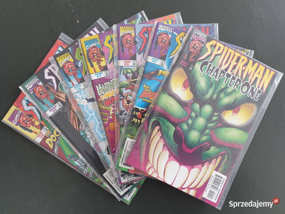SpiderMan Chapter One 7 oryginalnych komiksów Komiksy sprzedam