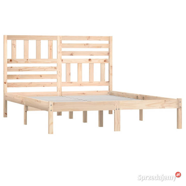 Rama łóżka lite drewno sosnowe 135x190 WM3100998 Warszawa
