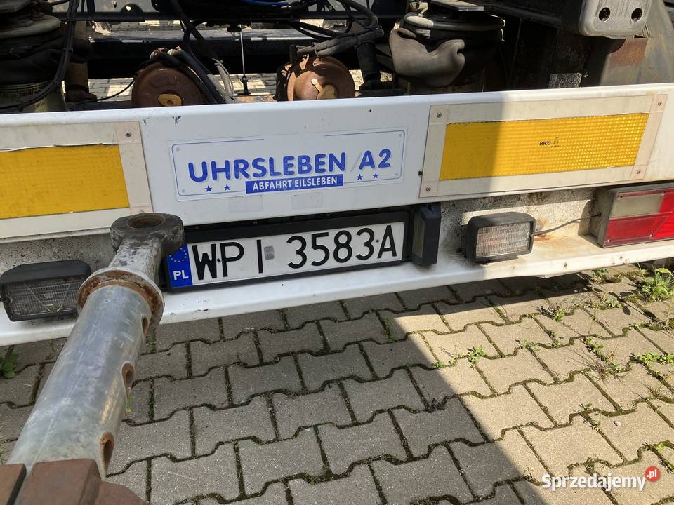 Syndyk sprzeda przyczepę Koagel produkcji 2002 Rok produkcji 2002 mazowieckie Ostrowiec