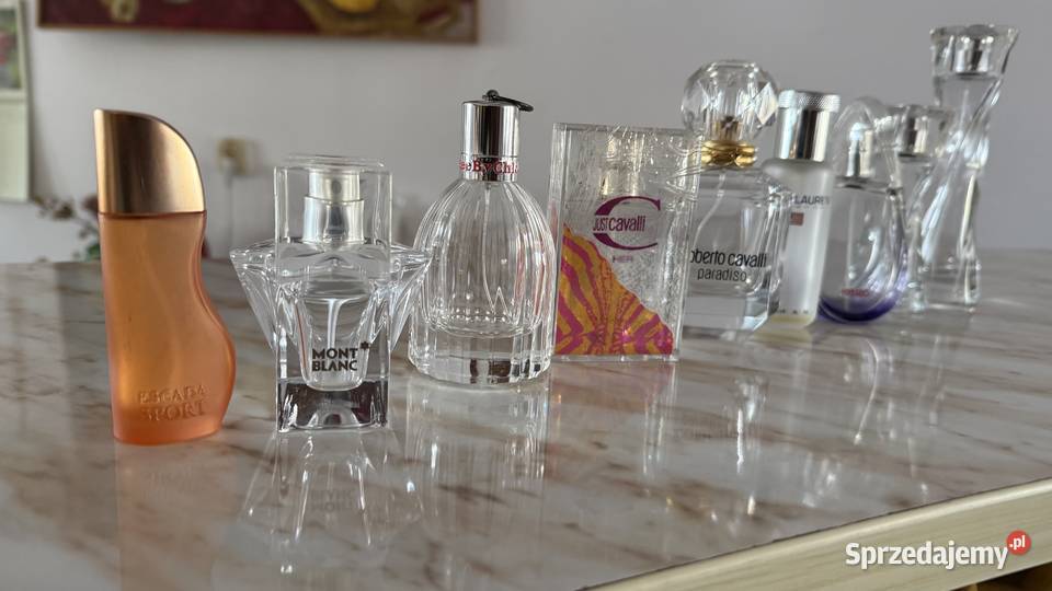 9 Flakonow perfumach damskich Lublin