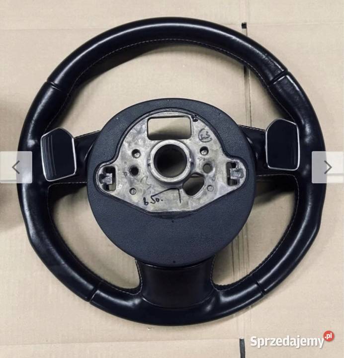 AUDI A5 S5 KIEROWNICA PODUSZKA ŁOPATKI KOMPLET Starogard Gdański