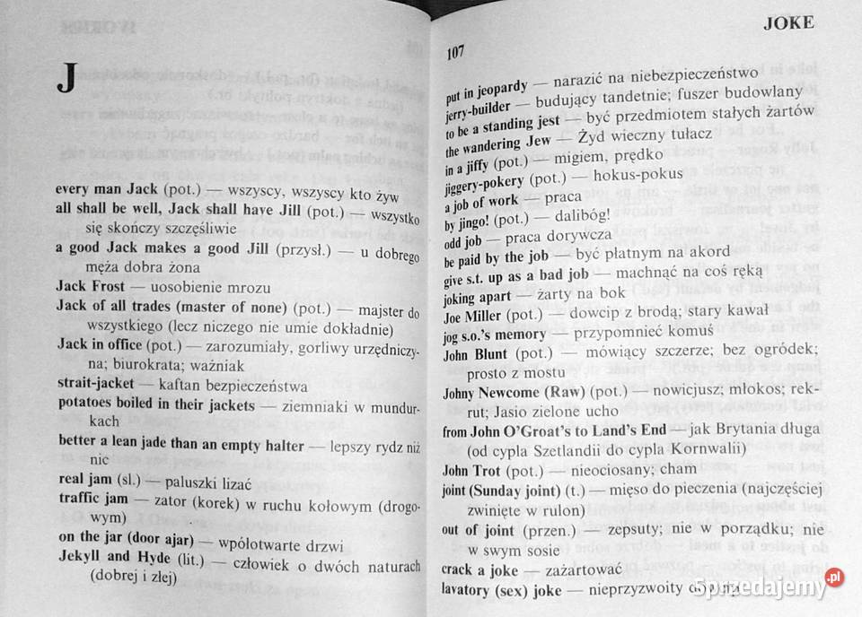 Angielskopolski słownik idiomów i zwrotów Piotr Chełm