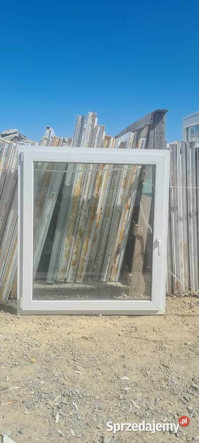 OKNA KacprzaK OKNO PCV 124x138 Używane Siedlce