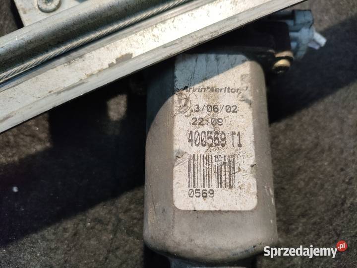 RENAULT LAGUNA II MECHANIZM PODNOSZENIA SZYBY Swarzędz