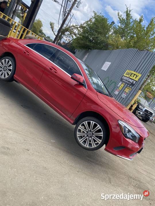 Mercedes CLA 2018 4Matic uszkodzony w drodze do automatyczna Żórawina