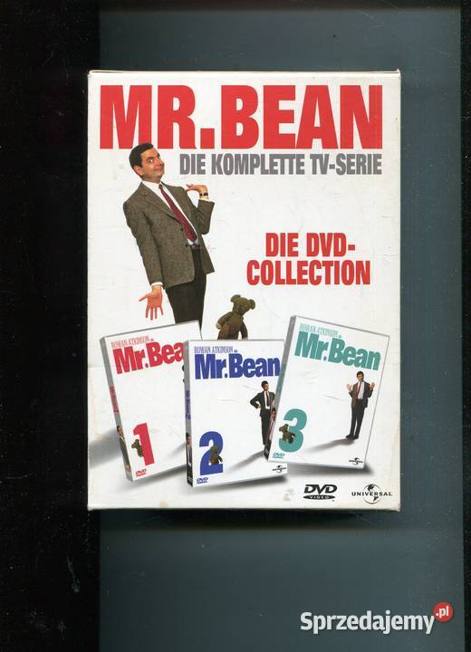 Mr Bean Die Komplette TV Serie Płyty DVD Filmy Szczecin