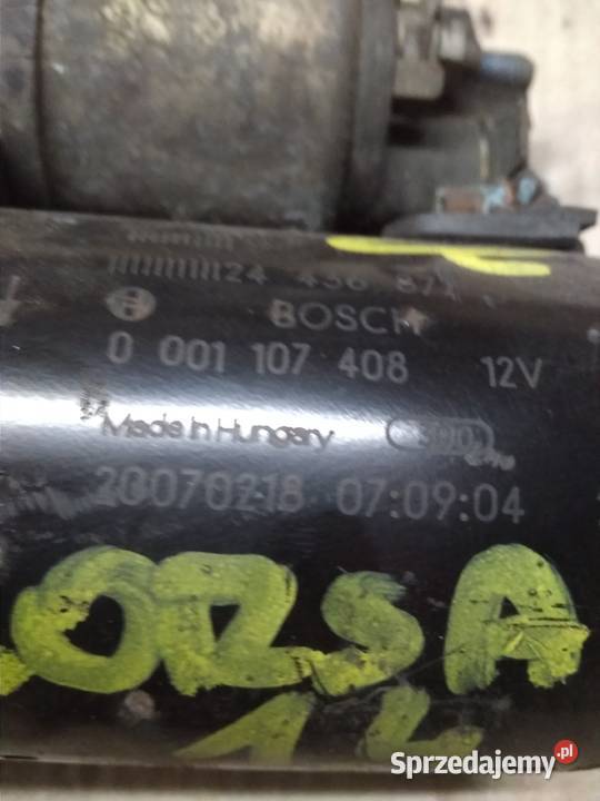 Rozrusznik Opel 0001107408 Corsa Meriva Astra