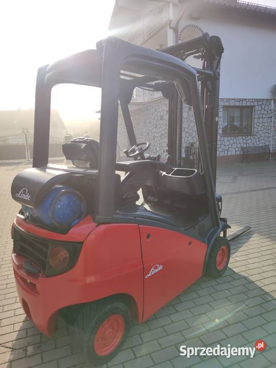 wózek widłowy linde h16 triplex toyota