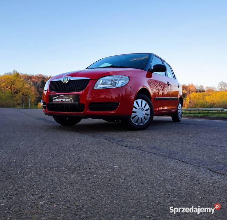 Ładna nie zgnita Skoda Fabia 12 benzyna 2009 186 serwisowany w ASO podkarpackie Domaradz