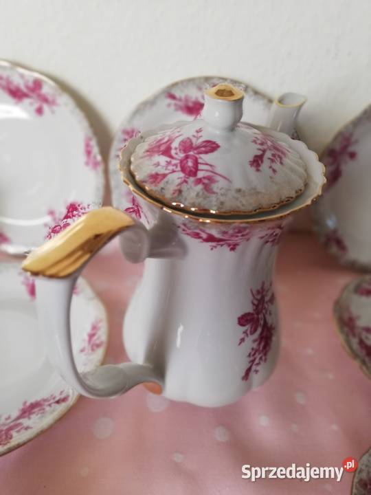 Porcelana Chodzież filiżanki dzbanek mlecznik Gorlice