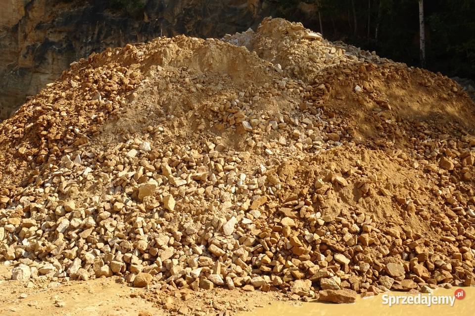 Pospółka drogowa gróz kruszywo z Zagórza na drogi i parkingi Wielgomłyny