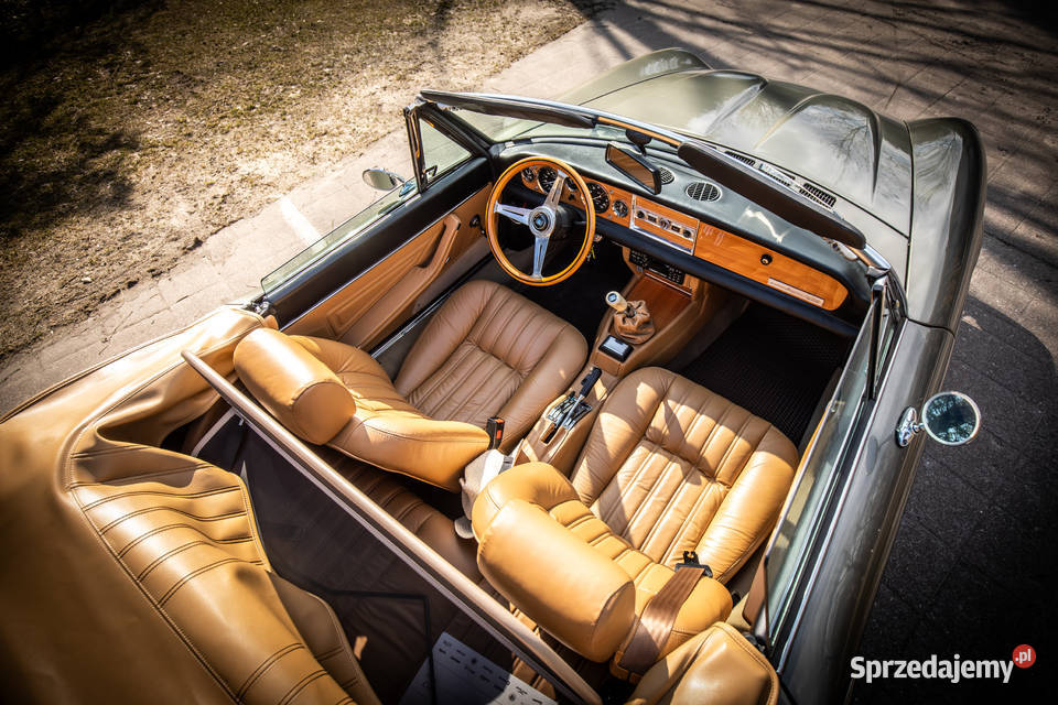 fiat 124 spider 20 pełna odbudowa Konstancin-Jeziorna