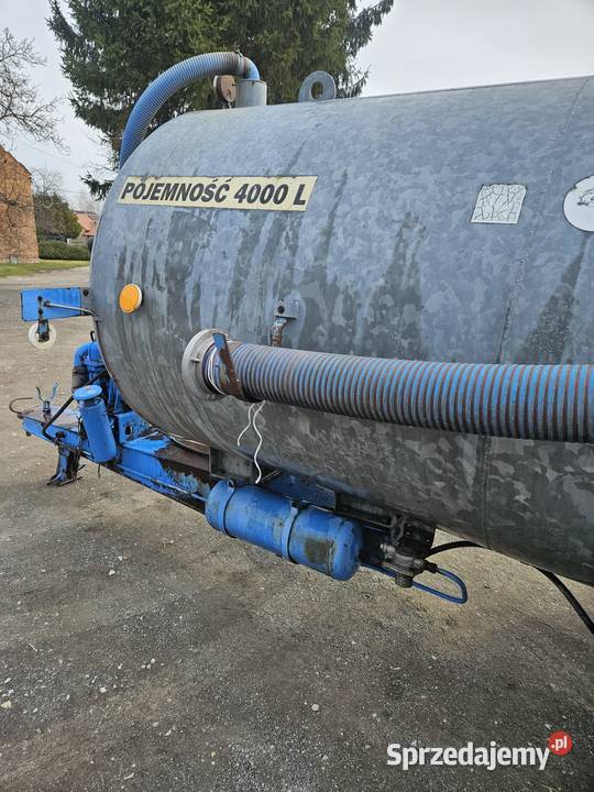 Beczkowóz wóz ascenizacyjny 4000l Proszowice