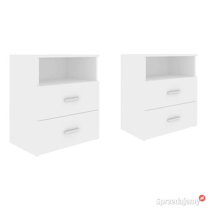 Szafki nocne 2 białe 50x32x60 WM803273 Nocne Warszawa