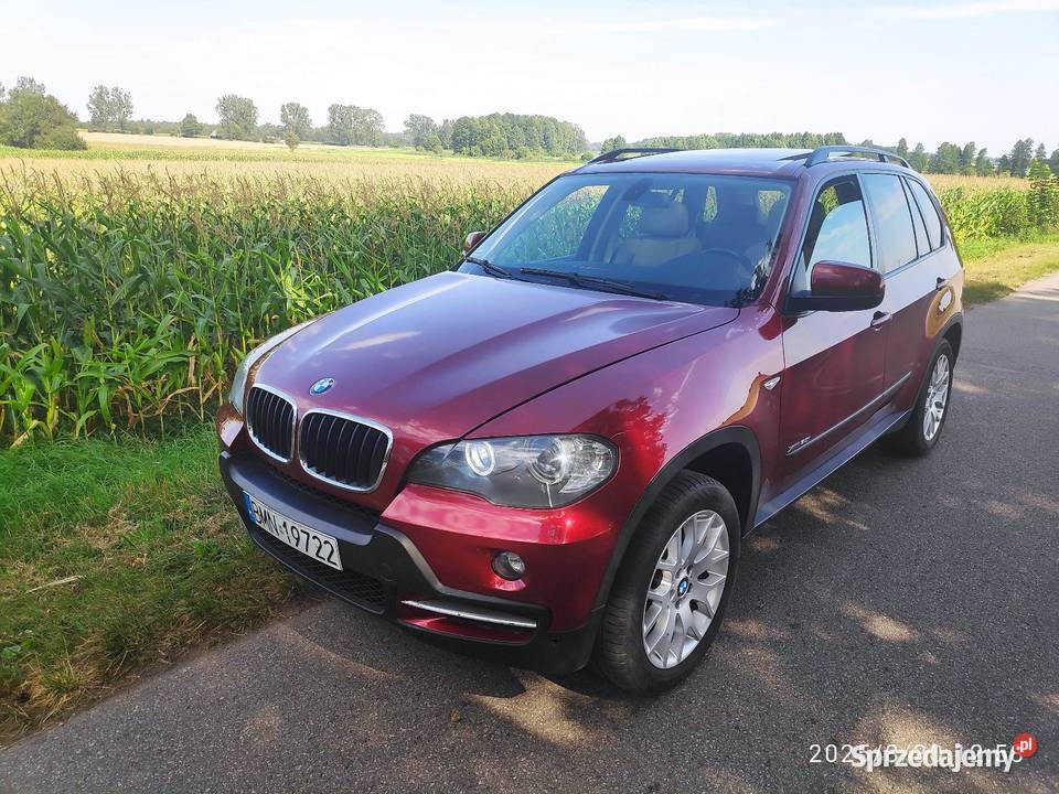 X5 xdrive30i Vermilionrot Metallic poduszka powietrzna Knyszyn