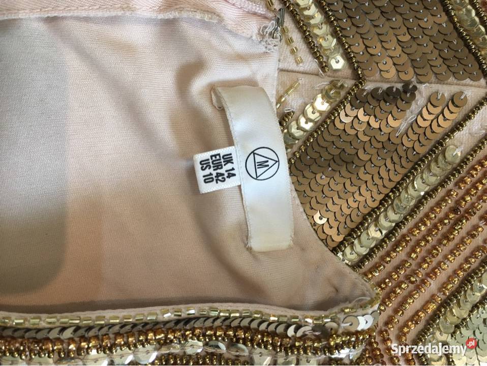 Sukienka cekinowa Missguided Premium XL długi Skawina