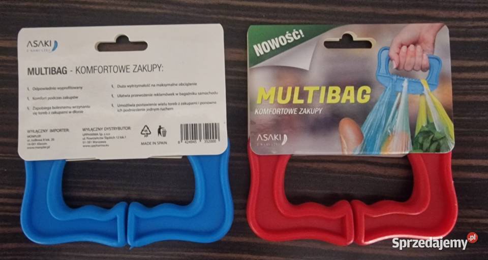 Markowy Multibag Uchwyt na zakupy rączka