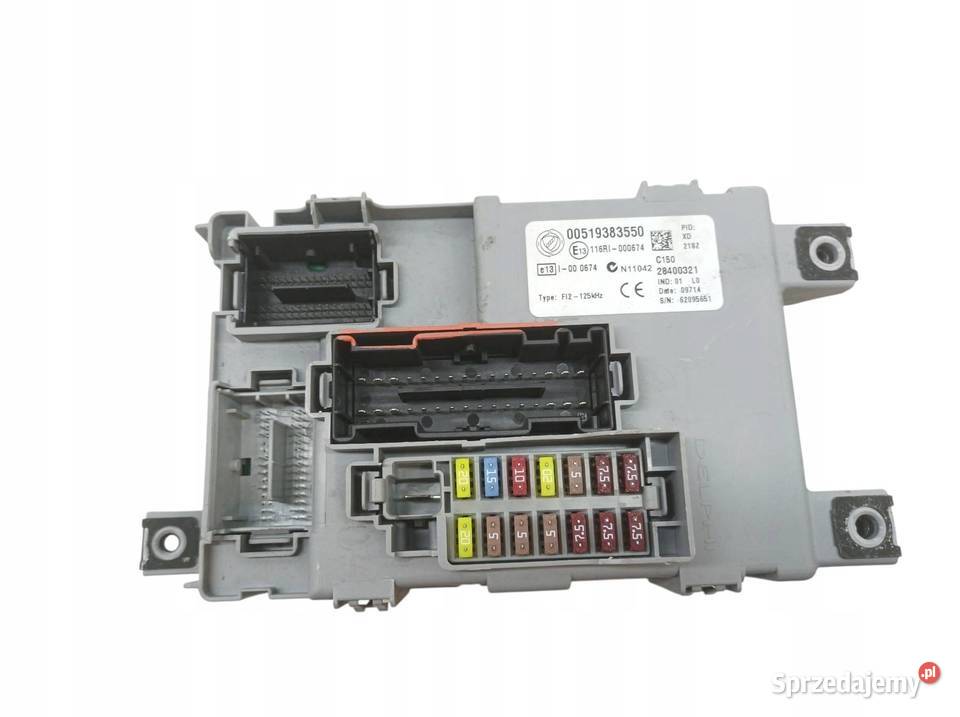 SKRZYNKA BSI 00519383550 Fiat Doblo II 2009 świętokrzyskie