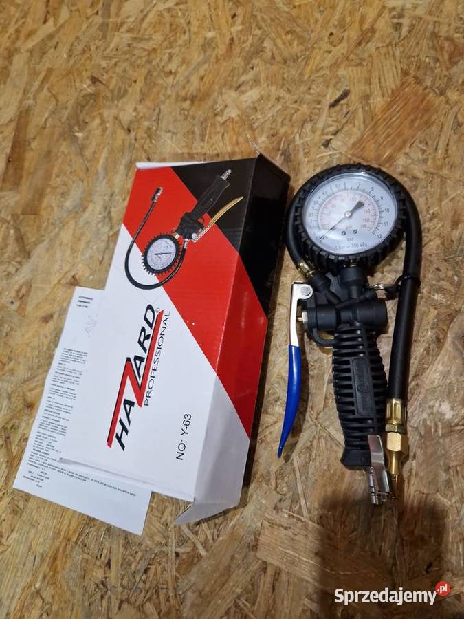 PISTOLET DO POMPOWANIA MANOMETR PROFESJONALNY Głogowa