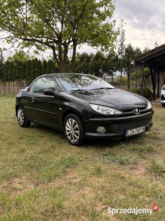 Peugeot 206 CC 16 HDi RCLine fajny stan gotowy nieuszkodzony mazowieckie