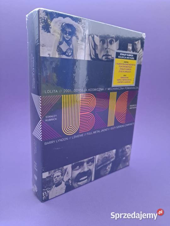 STANLEY KUBRICK Box 7 DVD nowy folia DVD Kraków