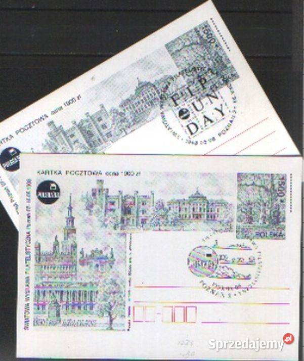 Kart Cp 1034 x 2 1993 Gliwice