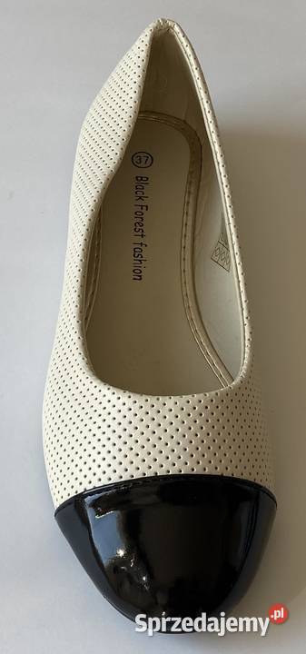 Beżowe baleriny połysk rozmiar 38 BAL9 Moda i Styl Żyrardów