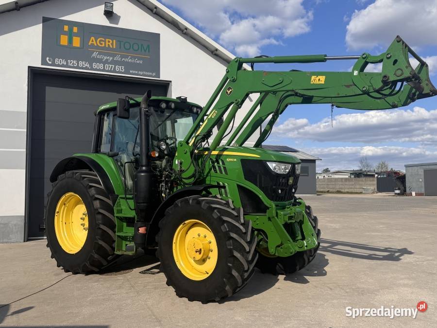 Ciągnik rolniczy John Deere 6155 M 165 4X4 2017r Lubowidz