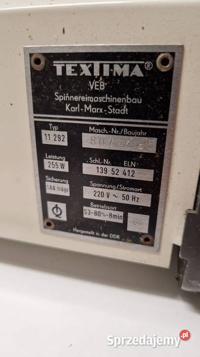 Magiel Textima maglownica do prasowania Pozostałe sprzedam