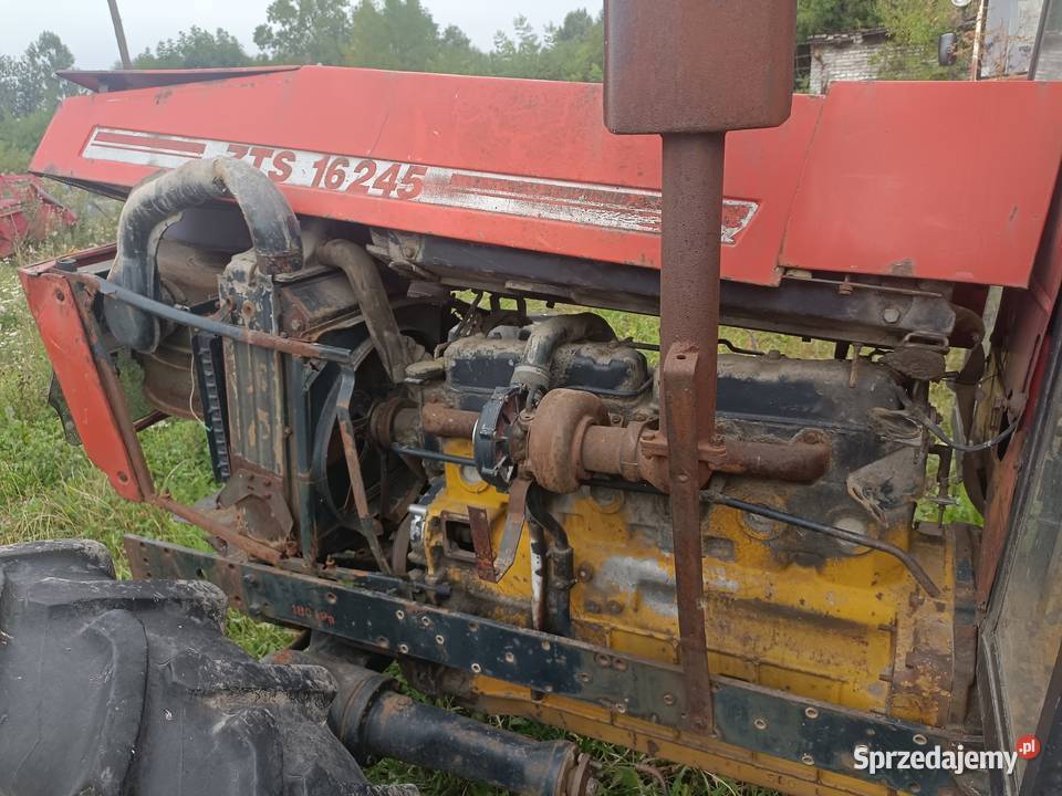 Zetor Zts 16245 na częściprzedni napędkabina Części zamienne