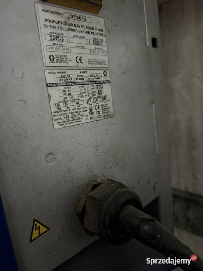 Maszyna agregat reactor 2 graco exp2 Rzeszów