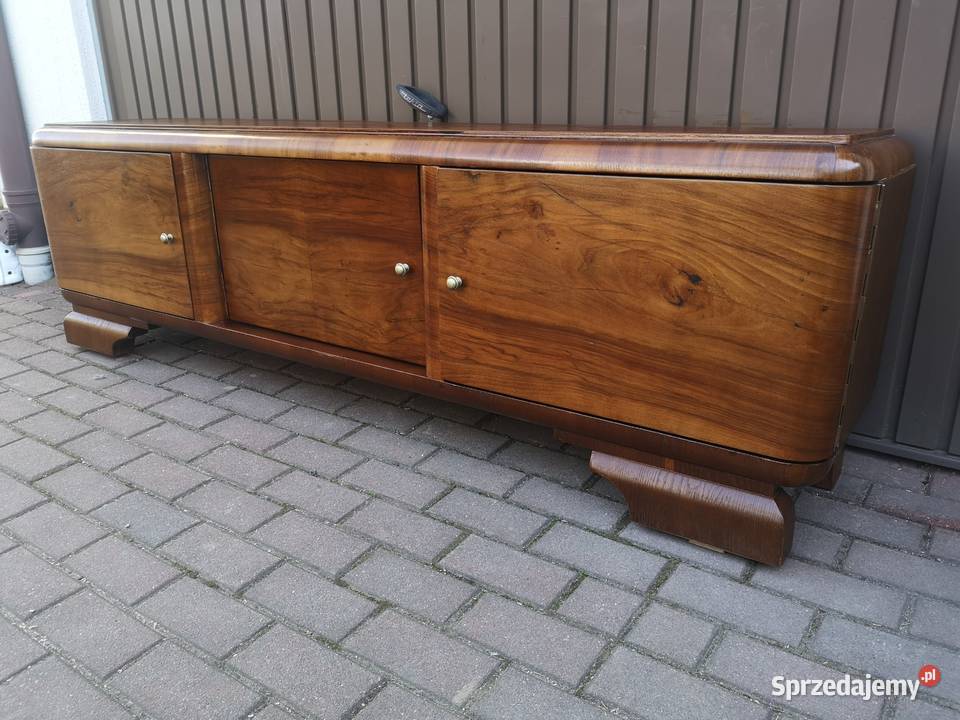 Komoda ARTDECO RTV Orzech Niska Solidna 200 Meble wielkopolskie Swarzędz