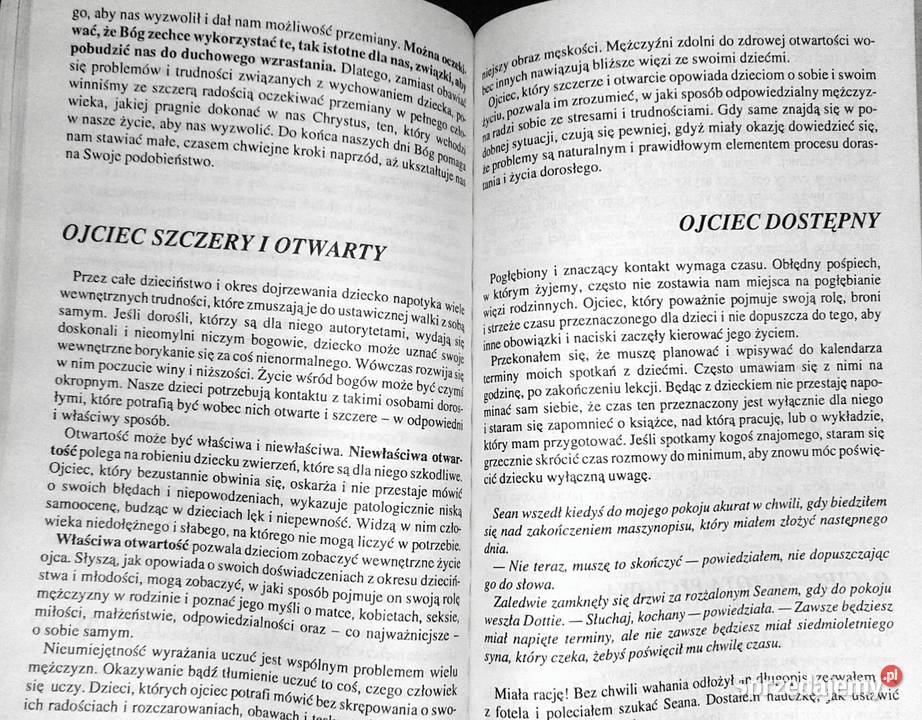 Zadziwiający wpływ tatusia Josh McDowell Norm Chełm