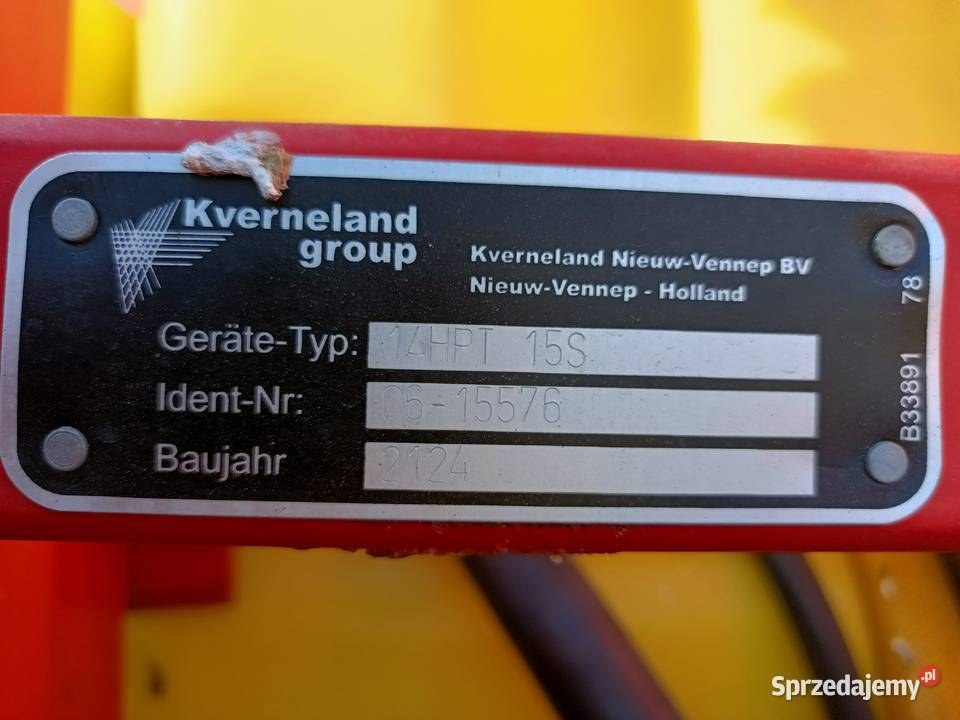 Opryskiwacz rau vikon 1000l 15m Annopol