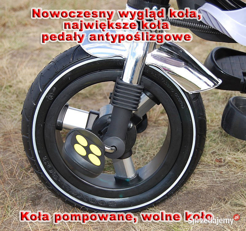 ROWEREK TRÓJKOŁOWY EXCLUSIVE POMPOWANE KOŁA 1600 Toruń